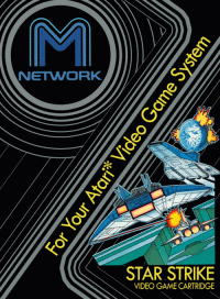 Star Strike Atari 2600 US box art